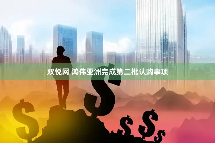 双悦网 鸿伟亚洲完成第二批认购事项