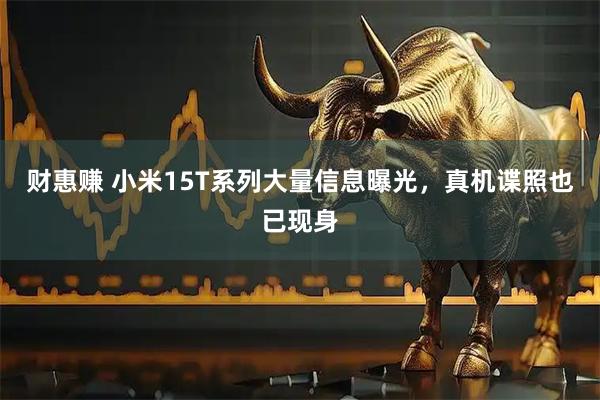 财惠赚 小米15T系列大量信息曝光，真机谍照也已现身