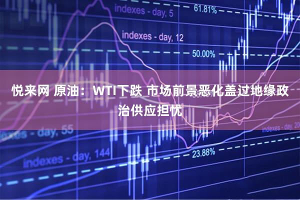 悦来网 原油：WTI下跌 市场前景恶化盖过地缘政治供应担忧